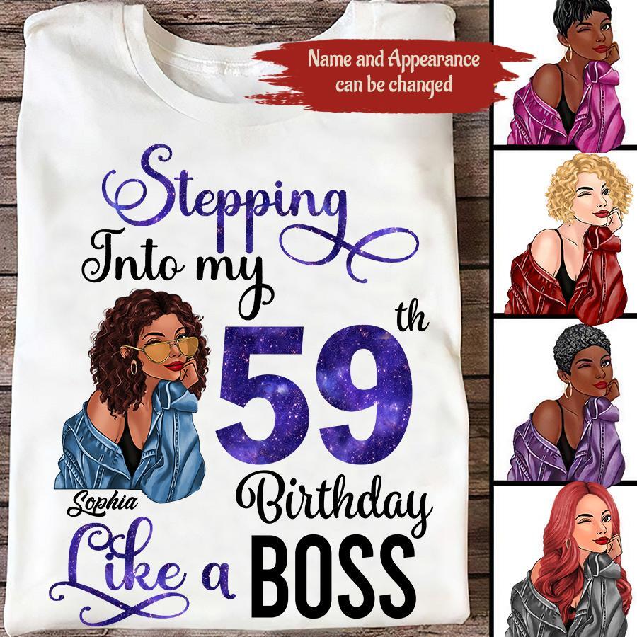 Chapter 59, Fabulous Since 1963 59th Birthday Unique T Shirt For Woman, Custom Birthday Shirt, Her Gifts For 59 Years Old , Turning 59 Birthday Cotton Shirt