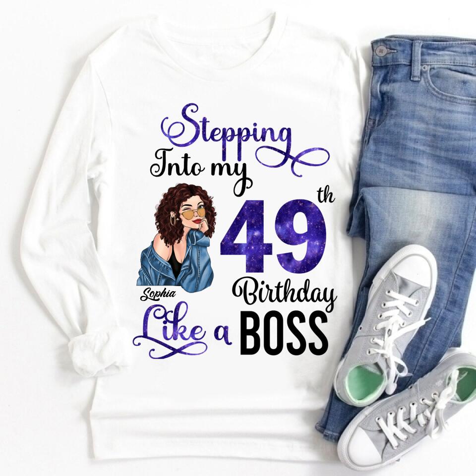 Chapter 49, Fabulous Since 1973 49th Birthday Unique T Shirt For Woman, Custom Birthday Shirt, Her Gifts For 49 Years Old , Turning 49 Birthday Cotton Shirt