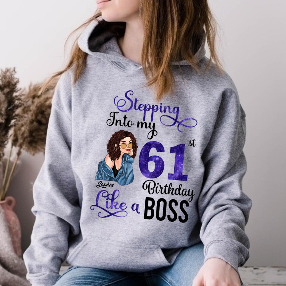 Chapter 61, Fabulous Since 1961 61st Birthday Unique T Shirt For Woman, Custom Birthday Shirt, Her Gifts For 61 Years Old , Turning 61 Birthday Cotton Shirt