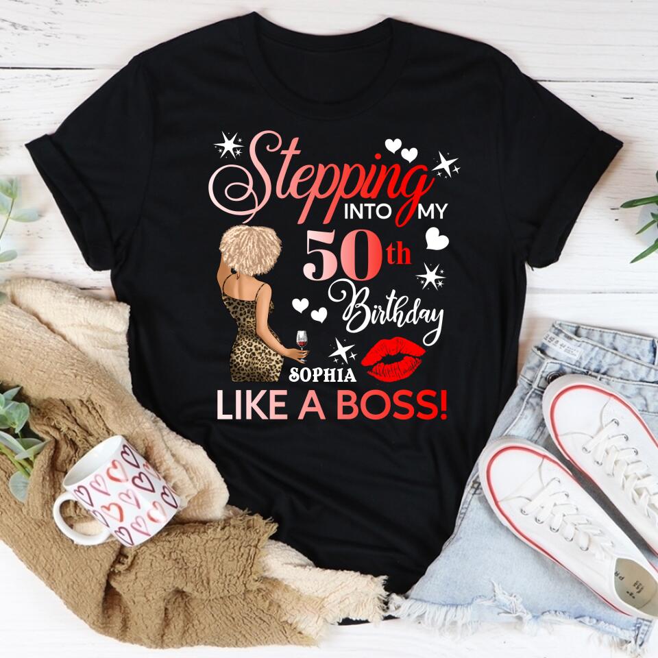 Chapter 50, Fabulous Since 1972 50th Birthday Unique T Shirt For Woman, Custom Birthday Shirt, Her Gifts For 50 Years Old , Turning 50 Birthday Cotton Shirt