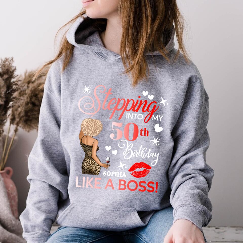 Chapter 50, Fabulous Since 1972 50th Birthday Unique T Shirt For Woman, Custom Birthday Shirt, Her Gifts For 50 Years Old , Turning 50 Birthday Cotton Shirt