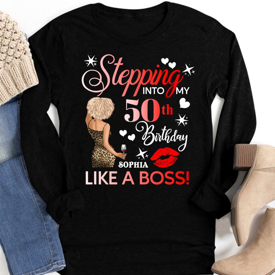 Chapter 50, Fabulous Since 1972 50th Birthday Unique T Shirt For Woman, Custom Birthday Shirt, Her Gifts For 50 Years Old , Turning 50 Birthday Cotton Shirt