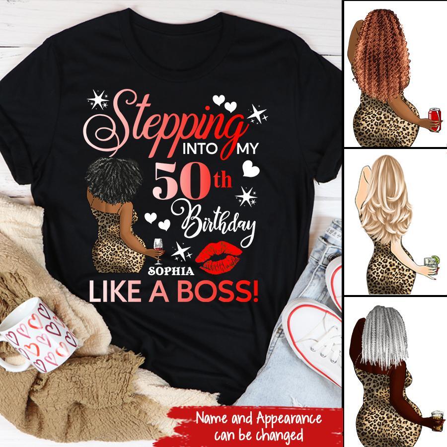 Chapter 50, Fabulous Since 1972 50th Birthday Unique T Shirt For Woman, Custom Birthday Shirt, Her Gifts For 50 Years Old , Turning 50 Birthday Cotton Shirt