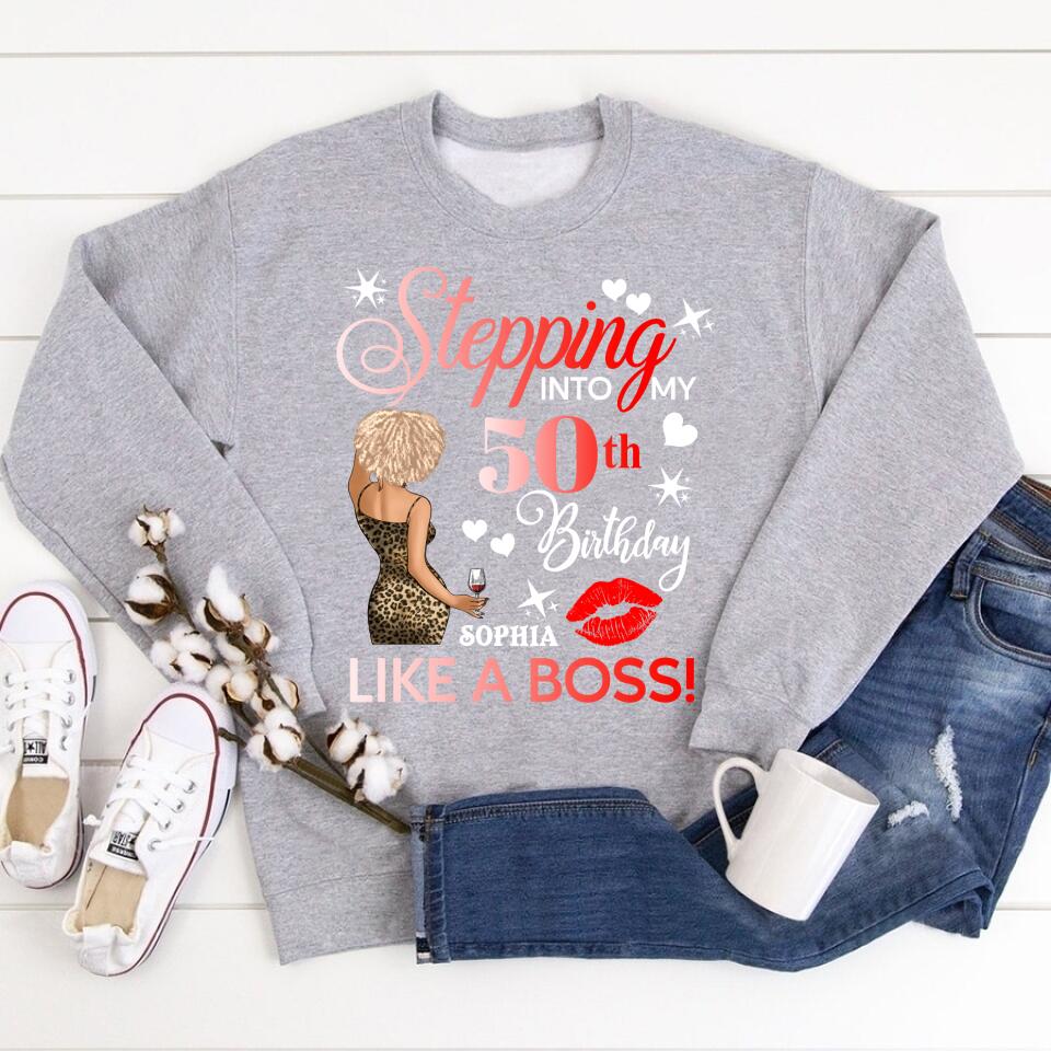 Chapter 50, Fabulous Since 1972 50th Birthday Unique T Shirt For Woman, Custom Birthday Shirt, Her Gifts For 50 Years Old , Turning 50 Birthday Cotton Shirt