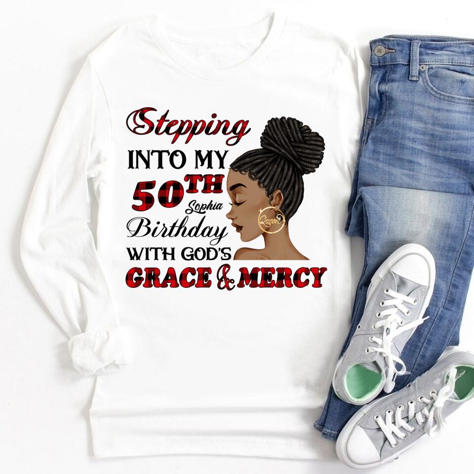 Chapter 50, Fabulous Since 1972 50th Birthday Unique T Shirt For Woman, Custom Birthday Shirt, Her Gifts For 50 Years Old , Turning 50 Birthday Cotton Shirt