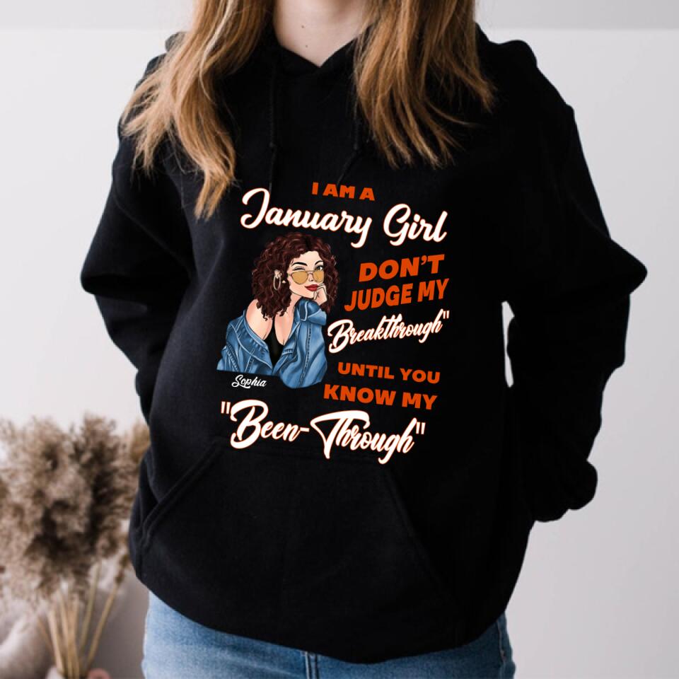 January Birthday Shirt, Custom Birthday Shirt, Queens Born In January, January Birthday Shirts For Woman, January Birthday Gifts