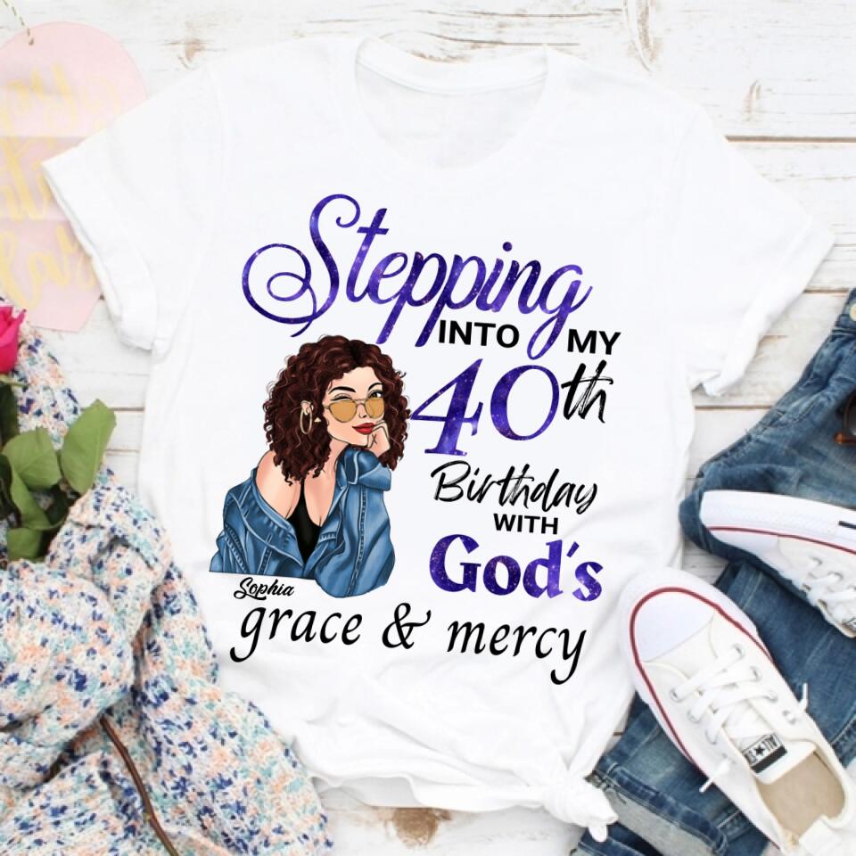 Chapter 40, Fabulous Since 1982 40th Birthday Unique T Shirt For Woman, Custom Birthday Shirt, Her Gifts For 40 Years Old , Turning 40 Birthday Cotton Shirt