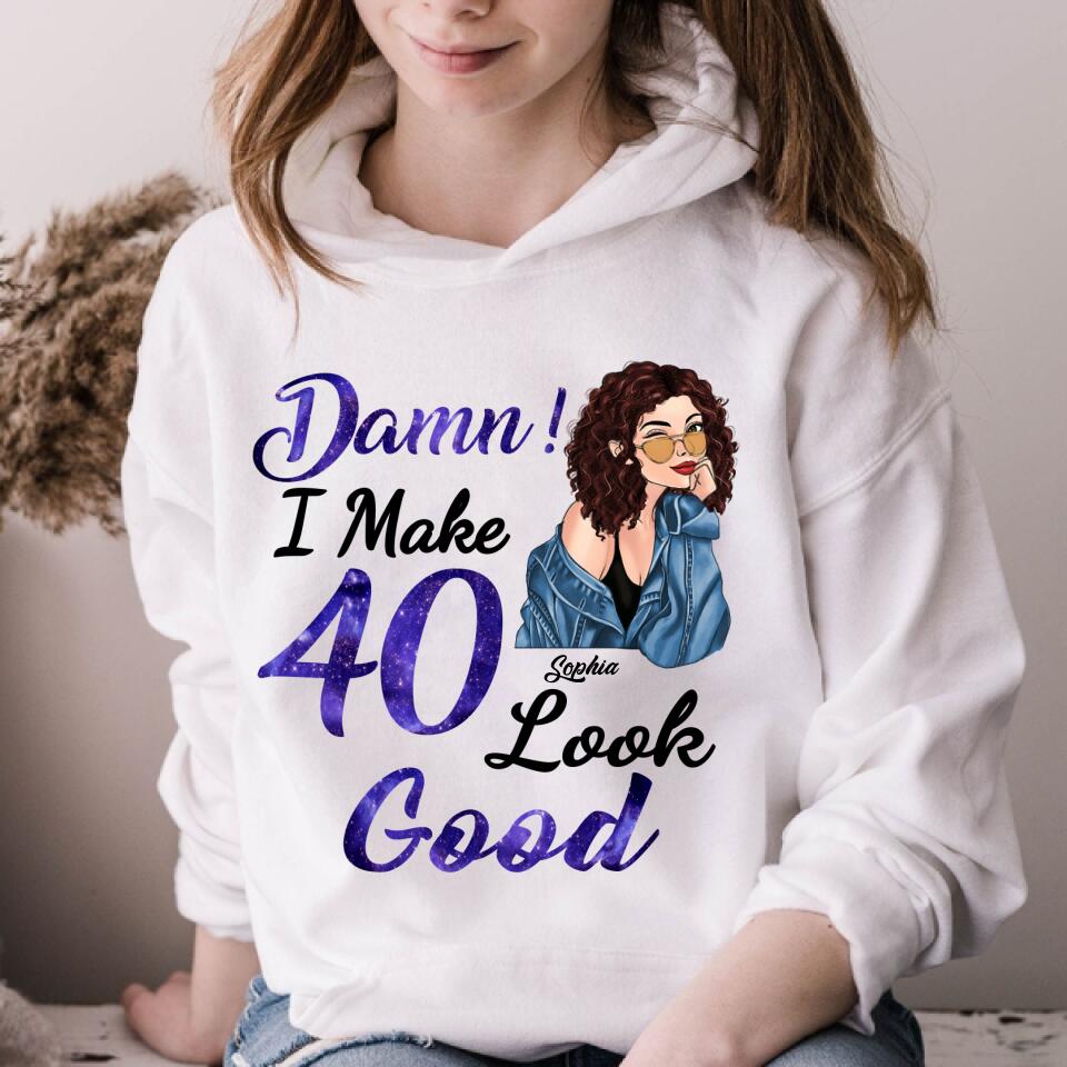 Chapter 40, Fabulous Since 1982 40th Birthday Unique T Shirt For Woman, Custom Birthday Shirt, Her Gifts For 40 Years Old , Turning 40 Birthday Cotton Shirt