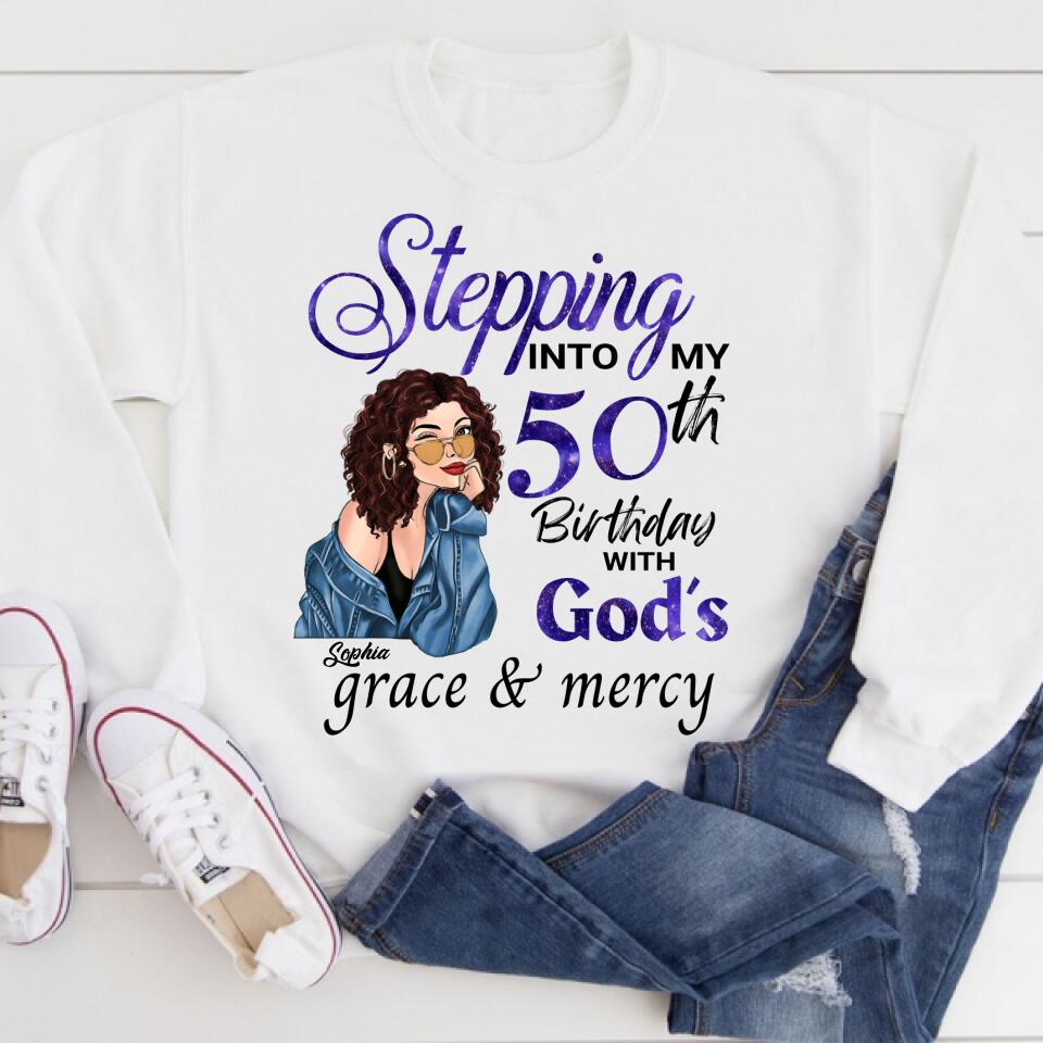 Chapter 50, Fabulous Since 1972 50th Birthday Unique T Shirt For Woman, Custom Birthday Shirt, Her Gifts For 50 Years Old , Turning 50 Birthday Cotton Shirt