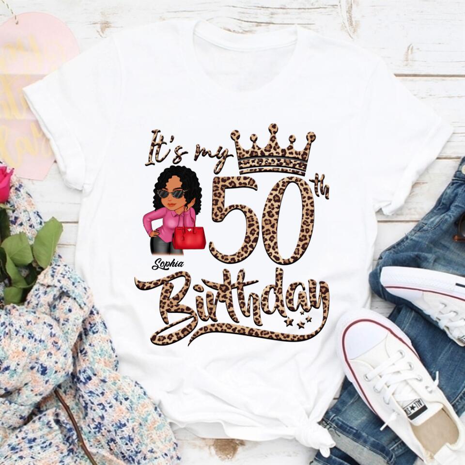 50th Birthday Shirts, Custom Birthday Shirts, Turning 50 Shirt, Gifts For Women Turning 50, 50 And Fabulous Shirt, 1972 Shirt, 50th Birthday Shirts For Her