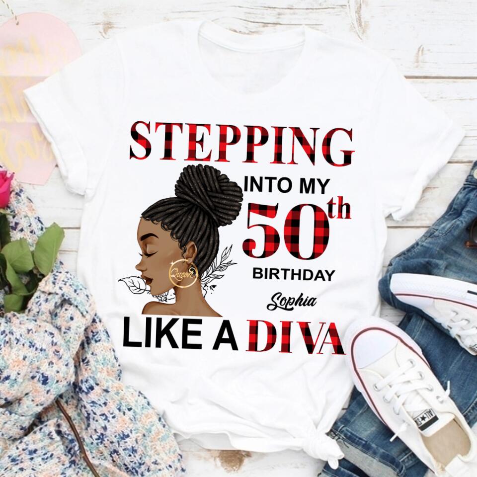 Chapter 50, Fabulous Since 1972 50th Birthday Unique T Shirt For Woman, Custom Birthday Shirt, Her Gifts For 50 Years Old , Turning 50 Birthday Cotton Shirt