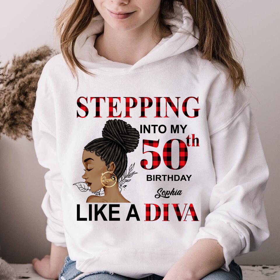 Chapter 50, Fabulous Since 1972 50th Birthday Unique T Shirt For Woman, Custom Birthday Shirt, Her Gifts For 50 Years Old , Turning 50 Birthday Cotton Shirt