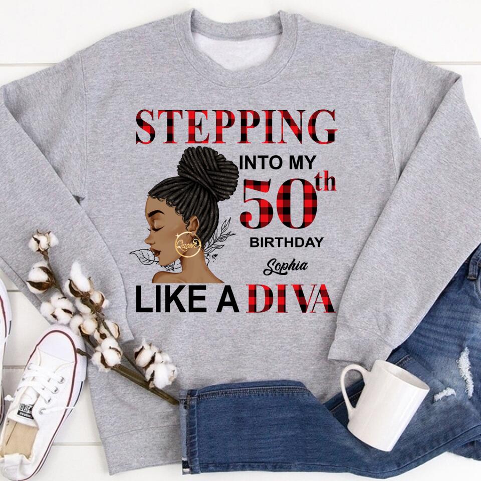 Chapter 50, Fabulous Since 1972 50th Birthday Unique T Shirt For Woman, Custom Birthday Shirt, Her Gifts For 50 Years Old , Turning 50 Birthday Cotton Shirt