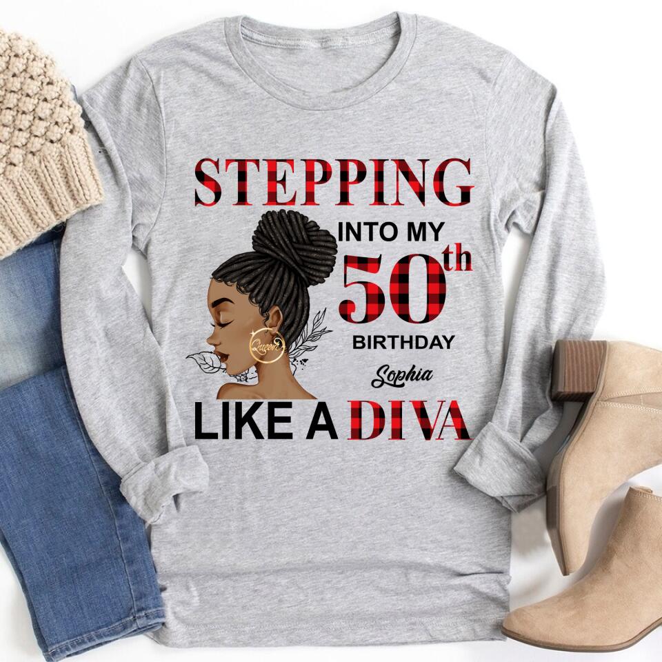 Chapter 50, Fabulous Since 1972 50th Birthday Unique T Shirt For Woman, Custom Birthday Shirt, Her Gifts For 50 Years Old , Turning 50 Birthday Cotton Shirt