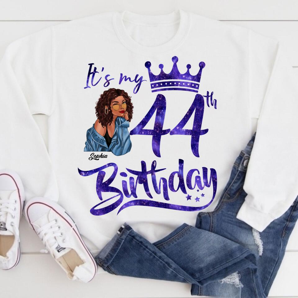 Chapter 44, Fabulous Since 1978 44th Birthday Unique T Shirt For Woman, Custom Birthday Shirt, Her Gifts For 44 Years Old , Turning 44 Birthday Cotton Shirt