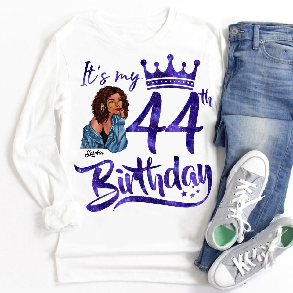 Chapter 44, Fabulous Since 1978 44th Birthday Unique T Shirt For Woman, Custom Birthday Shirt, Her Gifts For 44 Years Old , Turning 44 Birthday Cotton Shirt
