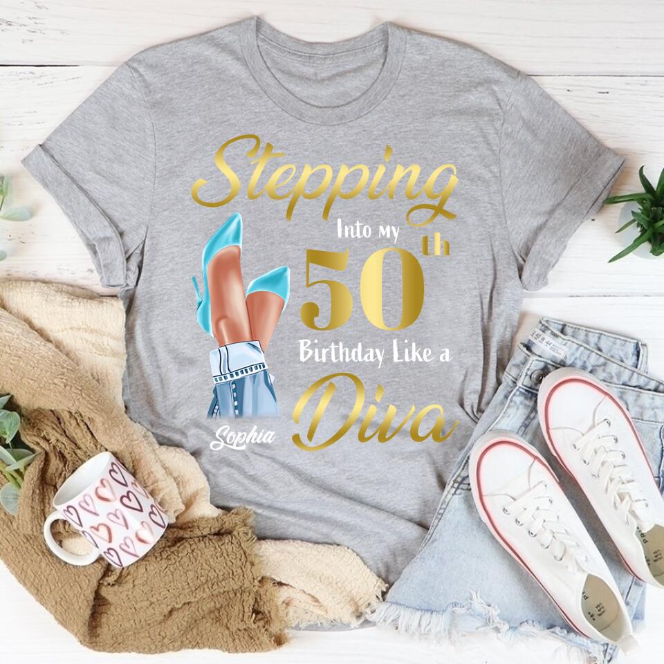 50th Birthday Shirts, Custom Birthday Shirts, Turning 50 Shirt, Gifts For Women Turning 50, 50 And Fabulous Shirt, 1972 Shirt, 50th Birthday Shirts For Her