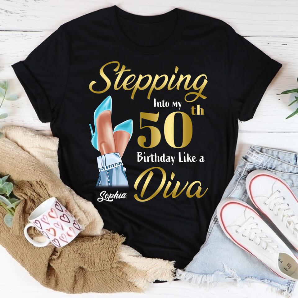 50th Birthday Shirts, Custom Birthday Shirts, Turning 50 Shirt, Gifts For Women Turning 50, 50 And Fabulous Shirt, 1972 Shirt, 50th Birthday Shirts For Her