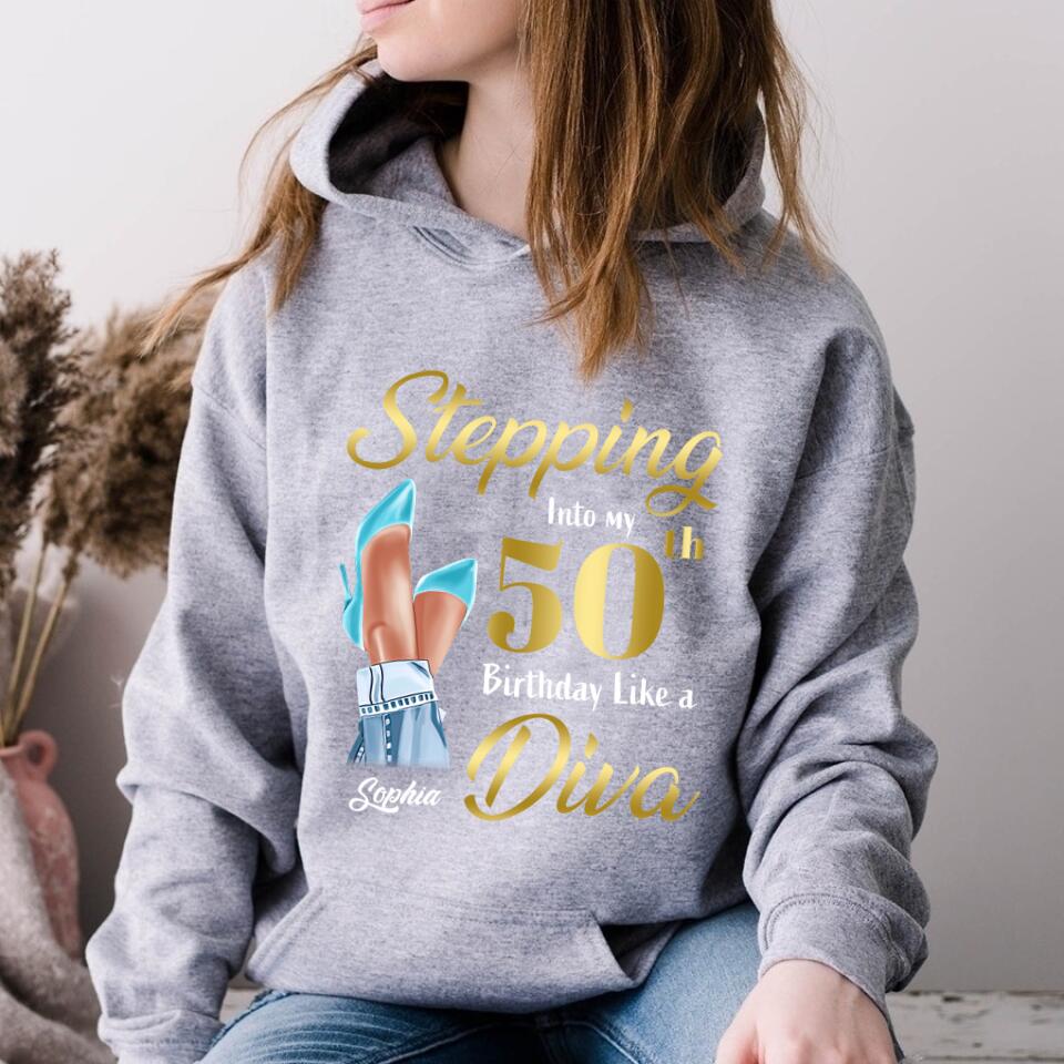 50th Birthday Shirts, Custom Birthday Shirts, Turning 50 Shirt, Gifts For Women Turning 50, 50 And Fabulous Shirt, 1972 Shirt, 50th Birthday Shirts For Her