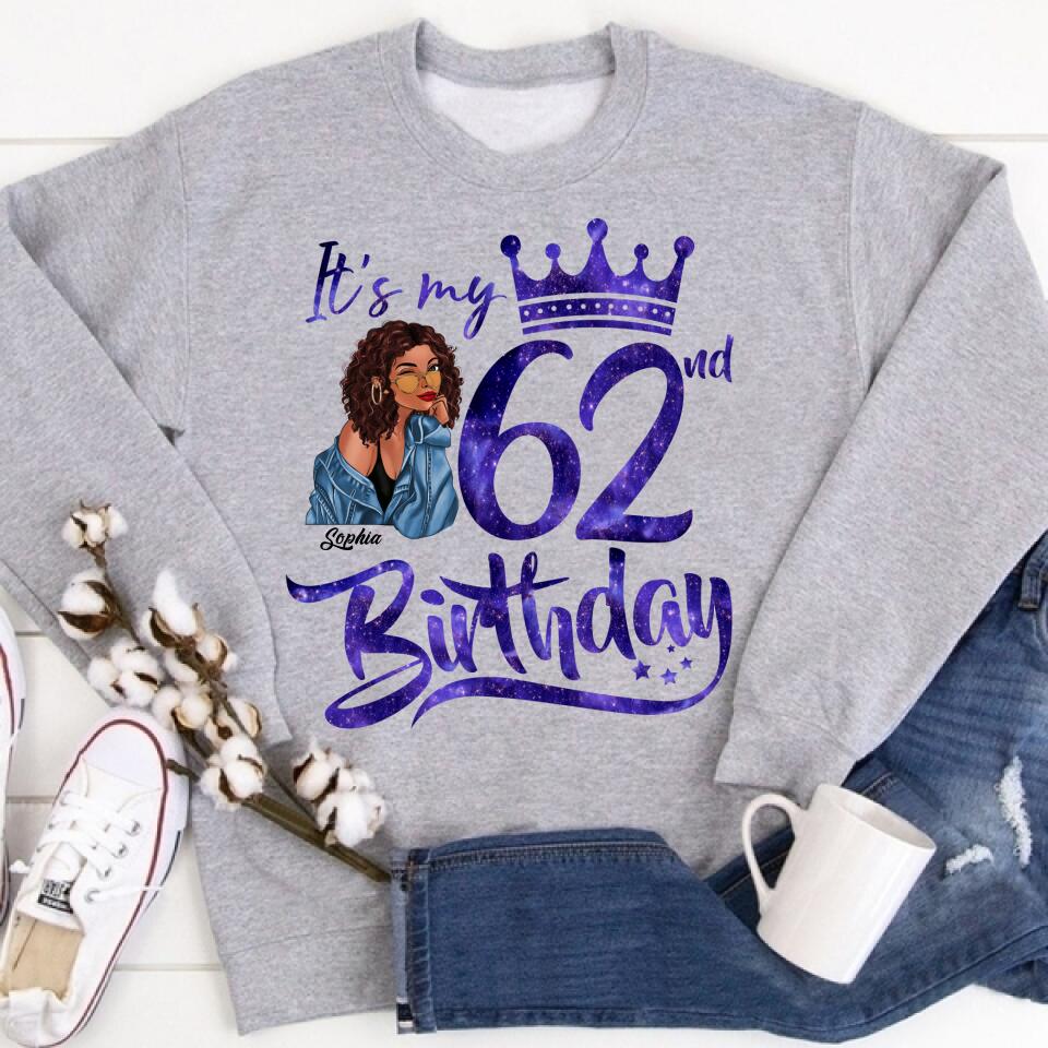 62nd Birthday Shirts, Custom Birthday Shirts, Turning 62 Shirt For Women, Turning 62 And Fabulous Shirt, 1960 Shirt, Best Gifts For Women Turning 62
