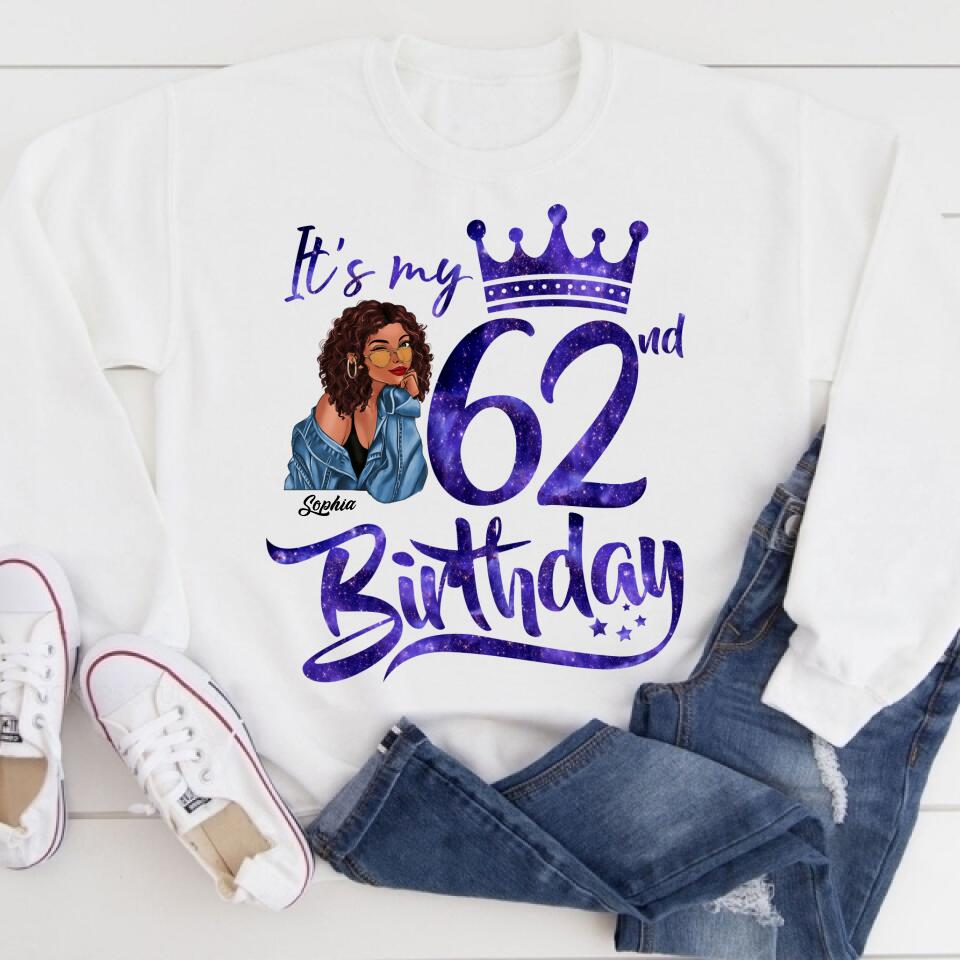 62nd Birthday Shirts, Custom Birthday Shirts, Turning 62 Shirt For Women, Turning 62 And Fabulous Shirt, 1960 Shirt, Best Gifts For Women Turning 62
