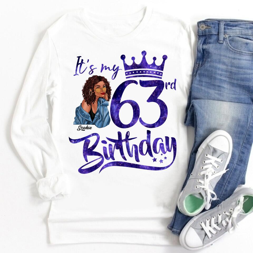 63rd Birthday Shirts, Custom Birthday Shirts, Turning 63 Shirt For Women, Turning 63 And Fabulous Shirt, 1959 Shirt, Best Gifts For Women Turning 63