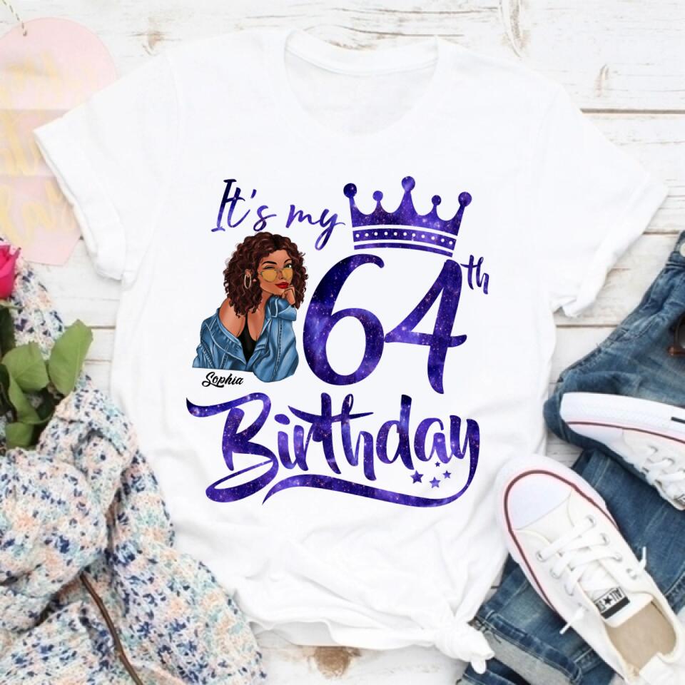64th Birthday Shirts, Custom Birthday Shirts, Turning 64 Shirt For Women, Turning 64 And Fabulous Shirt, 1958 Shirt, Best Gifts For Women Turning 64