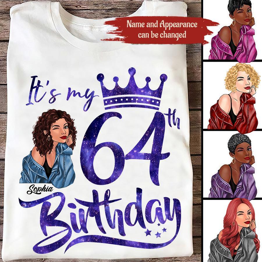 64th Birthday Shirts, Custom Birthday Shirts, Turning 64 Shirt For Women, Turning 64 And Fabulous Shirt, 1958 Shirt, Best Gifts For Women Turning 64