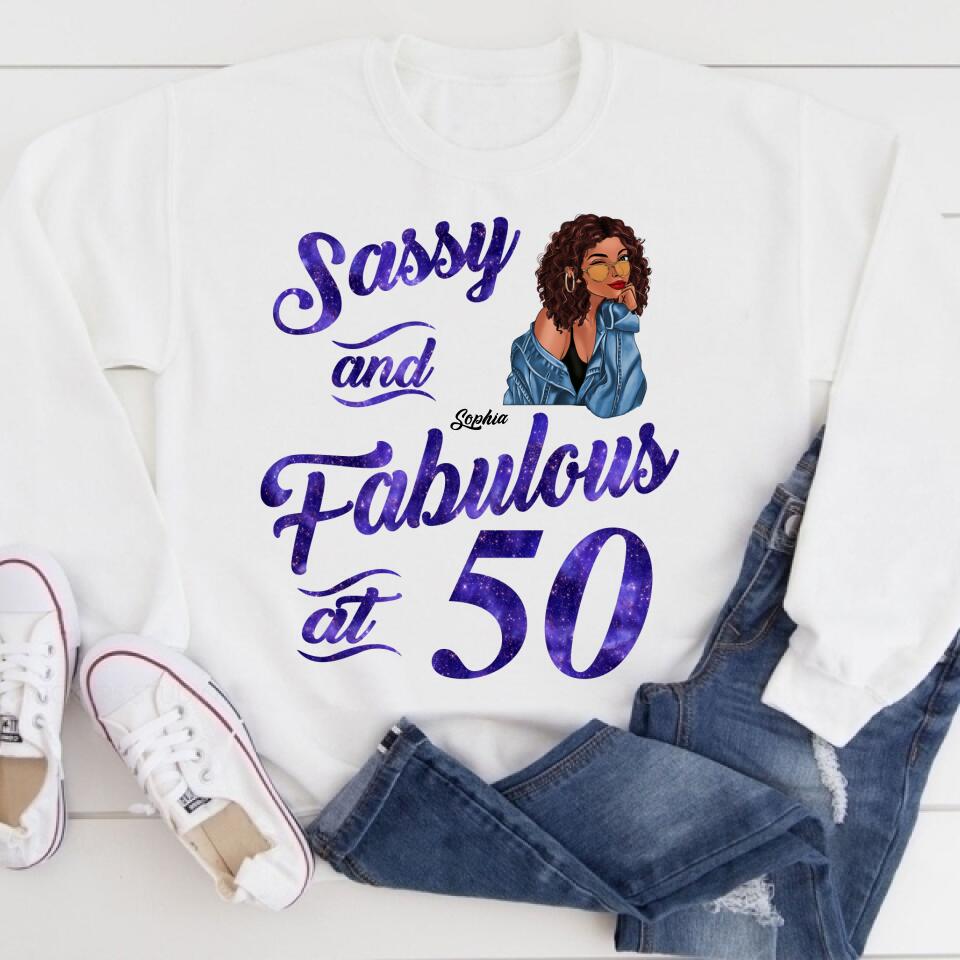 50th Birthday Shirts, Custom Birthday Shirts, Turning 50 Shirt For Women, Turning 50 And Fabulous Shirt, 1972 Shirt, Best Gifts For Women Turning 50