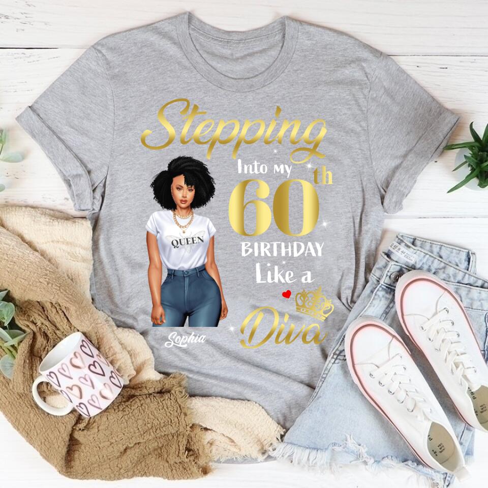 60th Birthday Shirts, Custom Birthday Shirts, Turning 60 Shirt For Women, Turning 60 And Fabulous Shirt, 1962 Shirt, Best Gifts For Women Turning 60