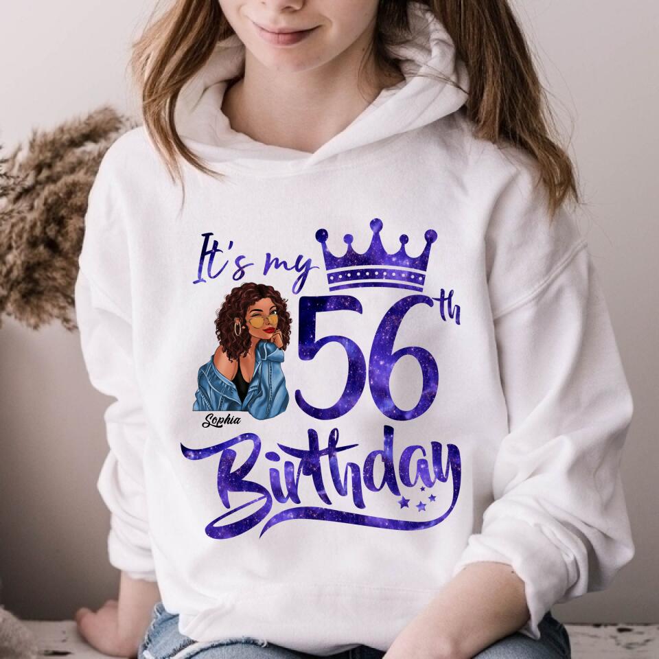 Chapter 56, Fabulous Since 1966 56th Birthday Unique T Shirt For Woman, Custom Birthday Shirt, Her Gifts For 56 Years Old , Turning 56 Birthday Cotton Shirt