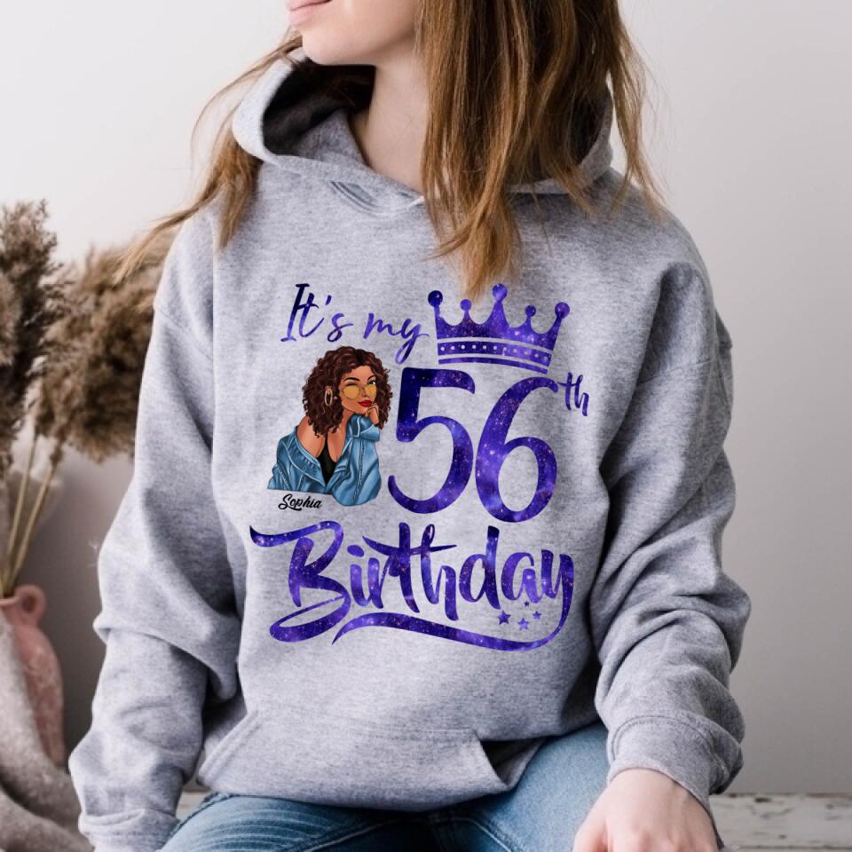 Chapter 56, Fabulous Since 1966 56th Birthday Unique T Shirt For Woman, Custom Birthday Shirt, Her Gifts For 56 Years Old , Turning 56 Birthday Cotton Shirt