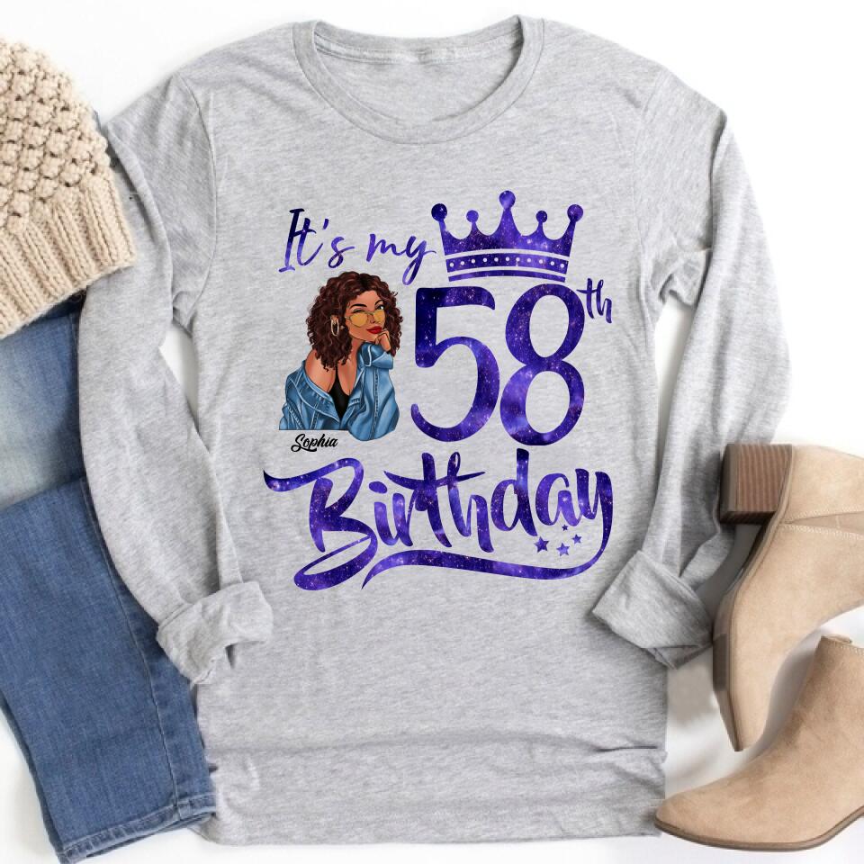 Chapter 58, Fabulous Since 1964 58th Birthday Unique T Shirt For Woman, Custom Birthday Shirt, Her Gifts For 58 Years Old , Turning 58 Birthday Cotton Shirt