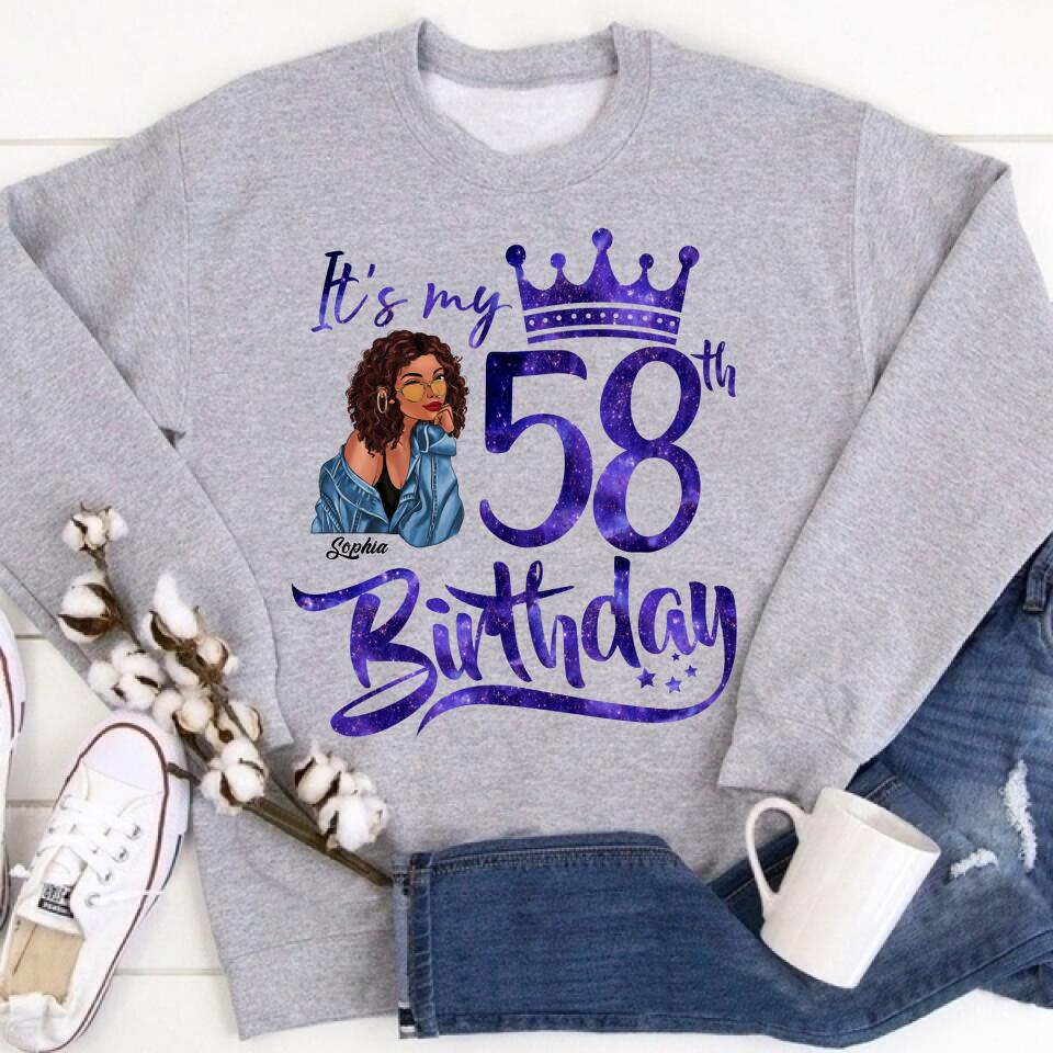 Chapter 58, Fabulous Since 1964 58th Birthday Unique T Shirt For Woman, Custom Birthday Shirt, Her Gifts For 58 Years Old , Turning 58 Birthday Cotton Shirt