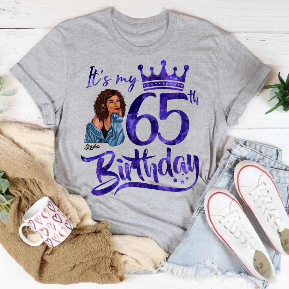 65th Birthday Shirts, Custom Birthday Shirts, Turning 65 Shirt For Women, Turning 65 And Fabulous Shirt, 1957 Shirt, Best Gifts For Women Turning 65