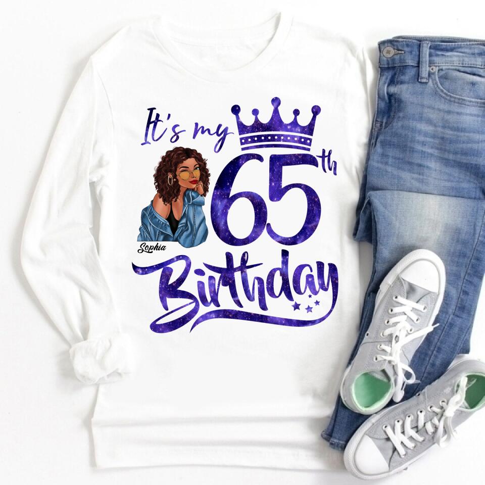 65th Birthday Shirts, Custom Birthday Shirts, Turning 65 Shirt For Women, Turning 65 And Fabulous Shirt, 1957 Shirt, Best Gifts For Women Turning 65