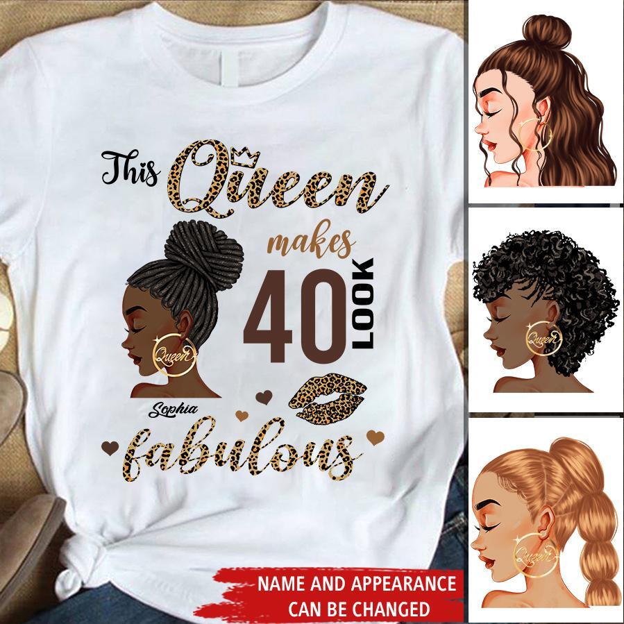 40th Birthday Shirts, Custom Birthday Shirts, Turning 40 Shirt, Gifts For Women Turning 40, 40 And Fabulous Shirt, 1986 Shirt, 40th Birthday Shirts For Her