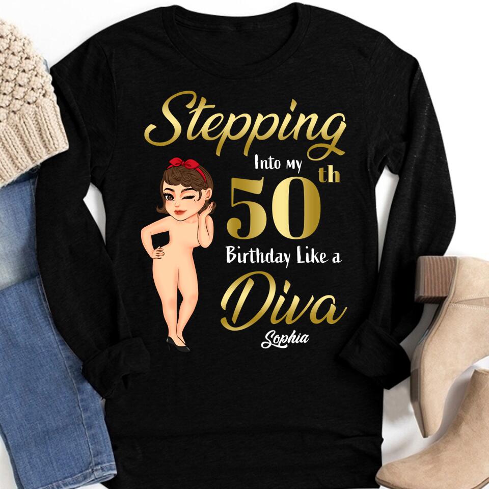 50th Birthday Shirts, Custom Birthday Shirts, Turning 50 Shirt, Gifts For Women Turning 50, 50 And Fabulous Shirt, 1972 Shirt, 50th Birthday Shirts For Her