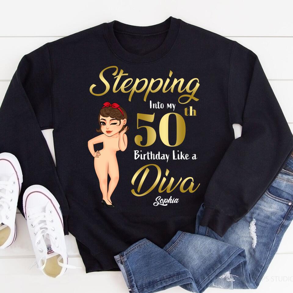 50th Birthday Shirts, Custom Birthday Shirts, Turning 50 Shirt, Gifts For Women Turning 50, 50 And Fabulous Shirt, 1972 Shirt, 50th Birthday Shirts For Her