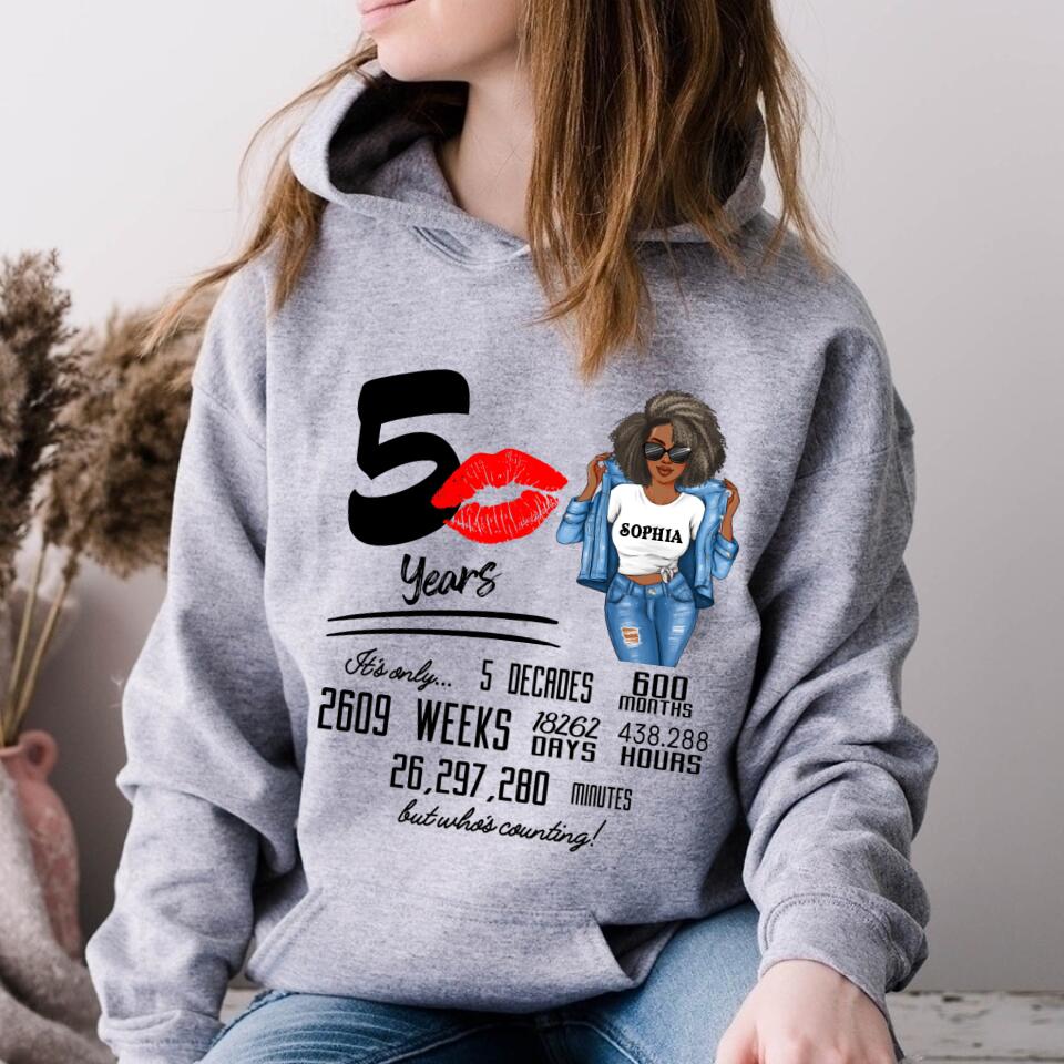 50th Birthday Shirts, Custom Birthday Shirts, Turning 50 Shirt, Gifts For Women Turning 50, 50 And Fabulous Shirt, 1972 Shirt, 50th Birthday Shirts For Her