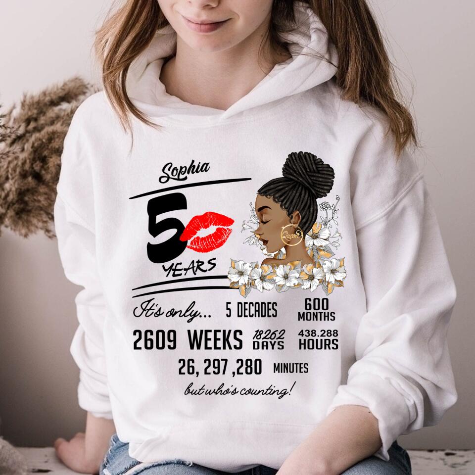 50th Birthday Shirts, Custom Birthday Shirts, Turning 50 Shirt, Gifts For Women Turning 50, 50 And Fabulous Shirt, 1972 Shirt, 50th Birthday Shirts For Her