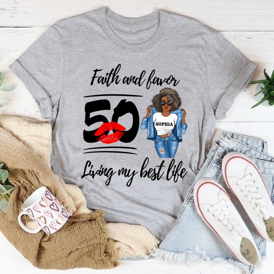 50th Birthday Shirts, Custom Birthday Shirts, Turning 50 Shirt, Gifts For Women Turning 50, 50 And Fabulous Shirt, 1972 Shirt, 50th Birthday Shirts For Her