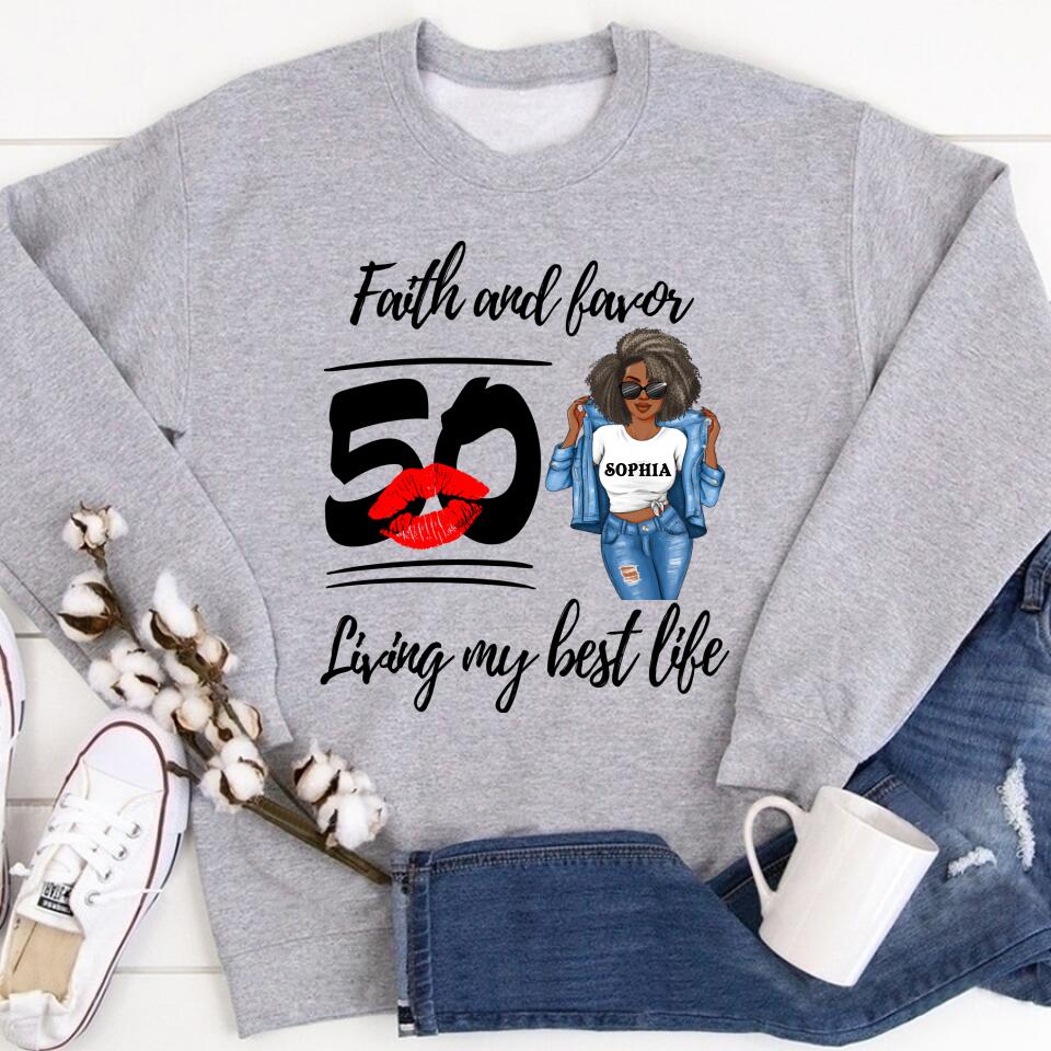 50th Birthday Shirts, Custom Birthday Shirts, Turning 50 Shirt, Gifts For Women Turning 50, 50 And Fabulous Shirt, 1972 Shirt, 50th Birthday Shirts For Her