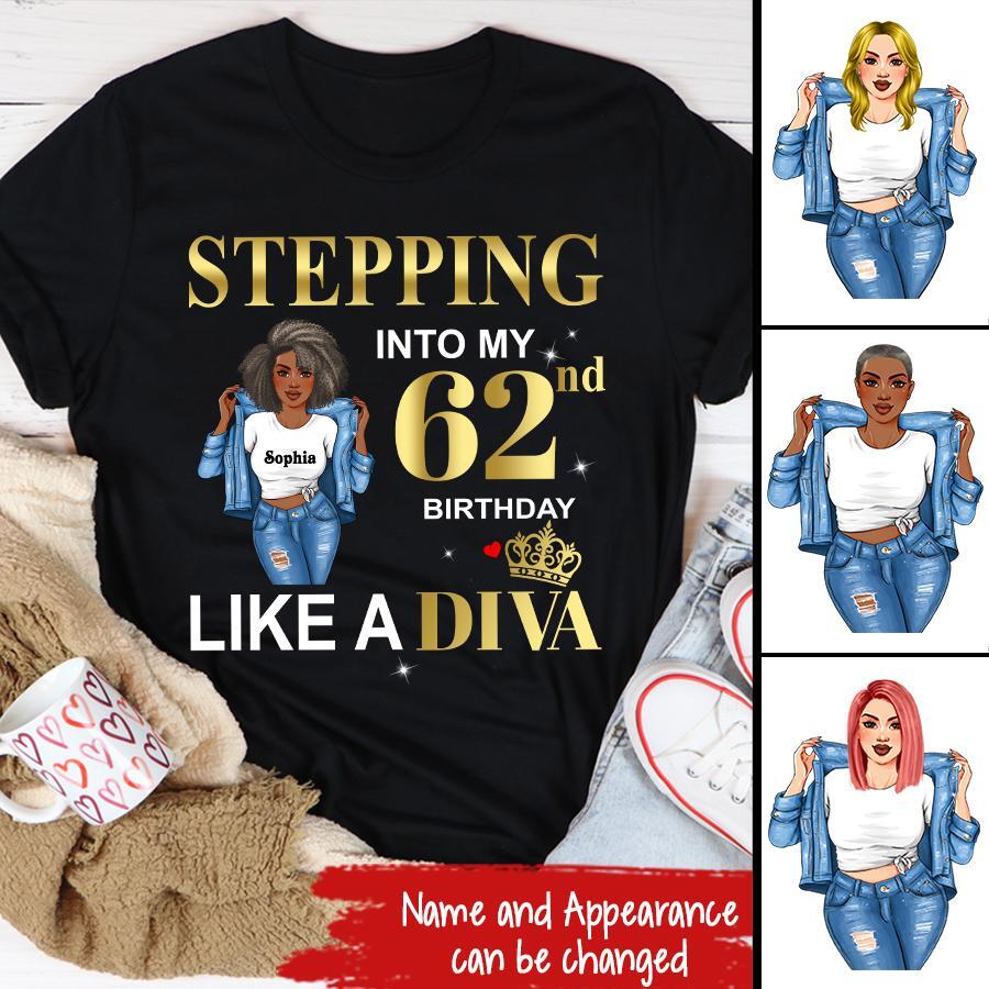 62nd Birthday Shirts, Custom Birthday Shirts, Turning 62 Shirt For Women, Turning 62 And Fabulous Shirt, 1960 Shirt, Best Gifts For Women Turning 62