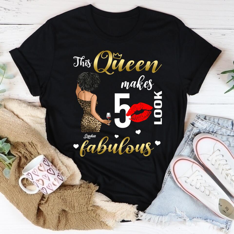 50th Birthday Shirts, Custom Birthday Shirts, Turning 50 Shirt, Gifts For Women Turning 50, 50 And Fabulous Shirt, 1972 Shirt, 50th Birthday Shirts For Her