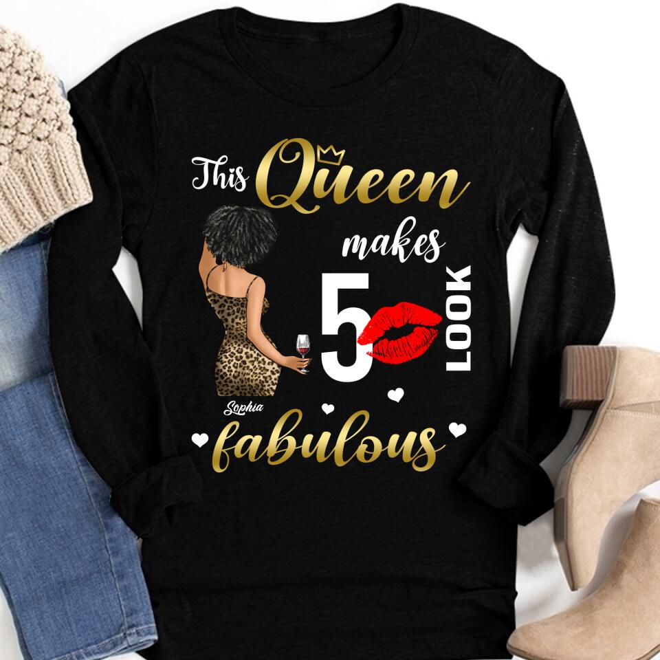 50th Birthday Shirts, Custom Birthday Shirts, Turning 50 Shirt, Gifts For Women Turning 50, 50 And Fabulous Shirt, 1972 Shirt, 50th Birthday Shirts For Her