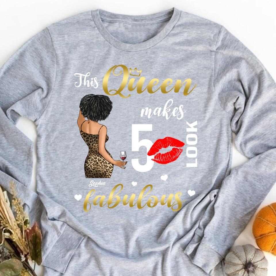 50th Birthday Shirts, Custom Birthday Shirts, Turning 50 Shirt, Gifts For Women Turning 50, 50 And Fabulous Shirt, 1972 Shirt, 50th Birthday Shirts For Her
