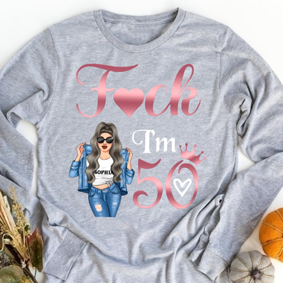 50 And Fabulous Shirt, 50th Birthday Shirts, Custom Birthday Shirts, Turning 50 Shirt, Gifts For Women Turning 50, 1972 Shirt, 50th Birthday Shirts For Her