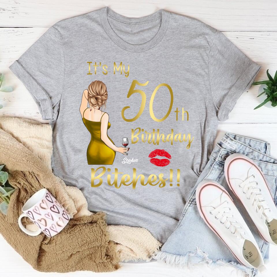 50th Birthday Shirts, Custom Birthday Shirts, Turning 50 Shirt, Gifts For Women Turning 50, 50 And Fabulous Shirt, 1972 Shirt, 50th Birthday Shirts For Her