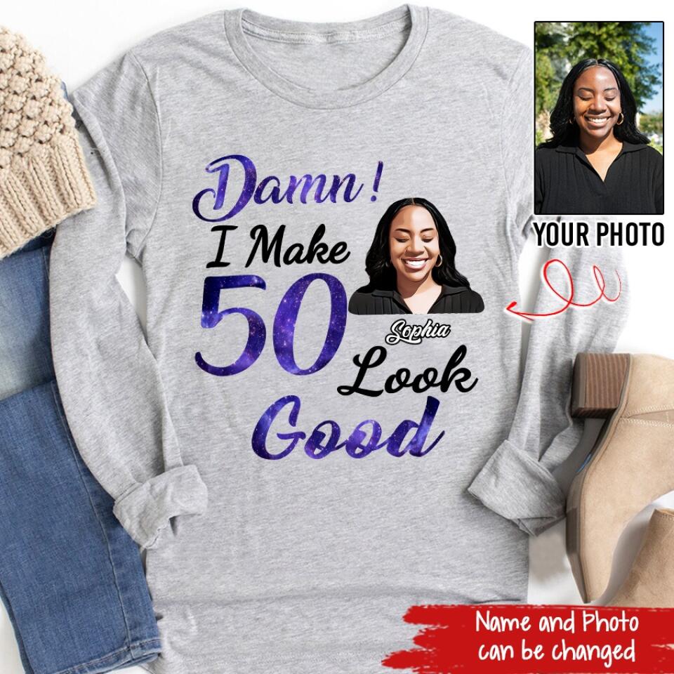 50th Birthday Shirts, Custom Birthday Shirts, Turning 50 Shirt, Gifts For Women Turning 50, 50 And Fabulous Shirt, 1972 Shirt, 50th Birthday Shirts For Her